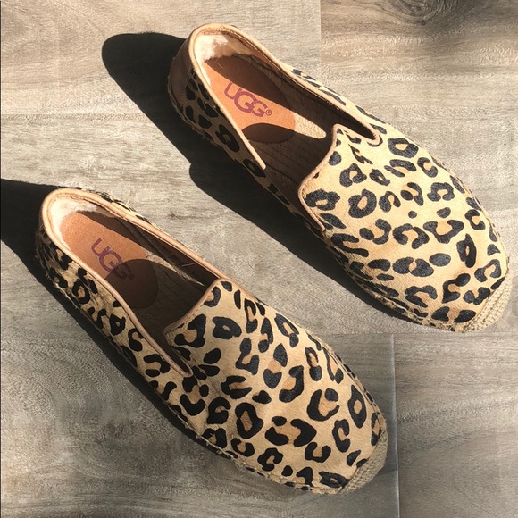 ugg leopard espadrilles